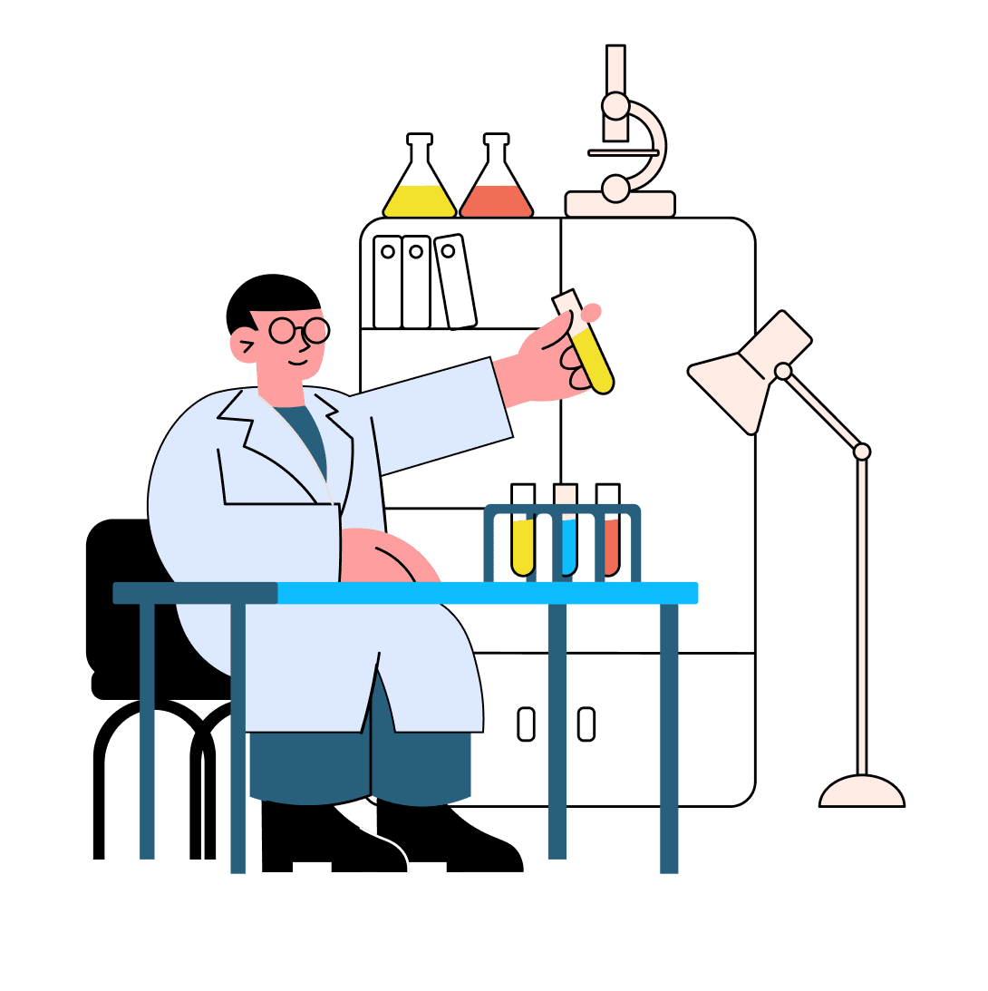 Doctor in Lab